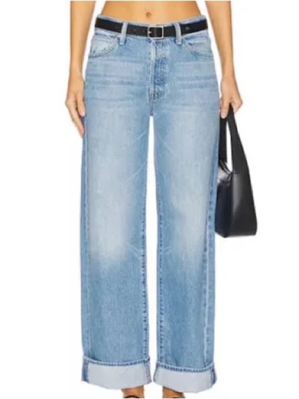 Mother Denim Lil Dodger Button Hover Cuff